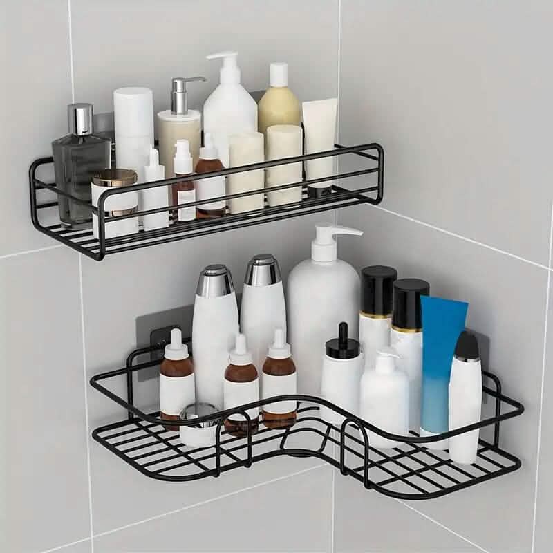 Heavy-Duty Triangle Wall Mounted Shower Caddy Rack - A-1 Thread Vault