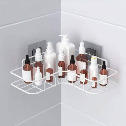 Heavy-Duty Triangle Wall Mounted Shower Caddy Rack - A-1 Thread Vault