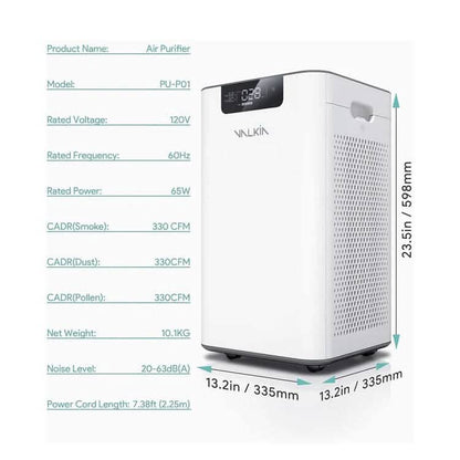 HEPA Large Room Air Purifier 1056 Sq. Ft. - A-1 Thread Vault