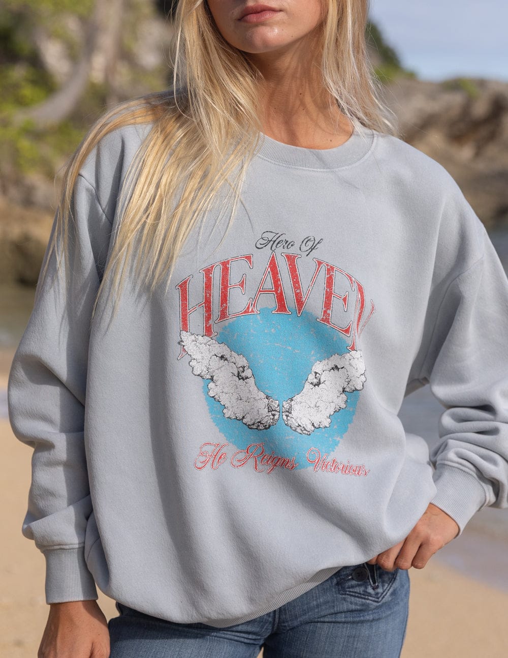 Hero of Heaven Unisex Crewneck - A-1 Thread Vault