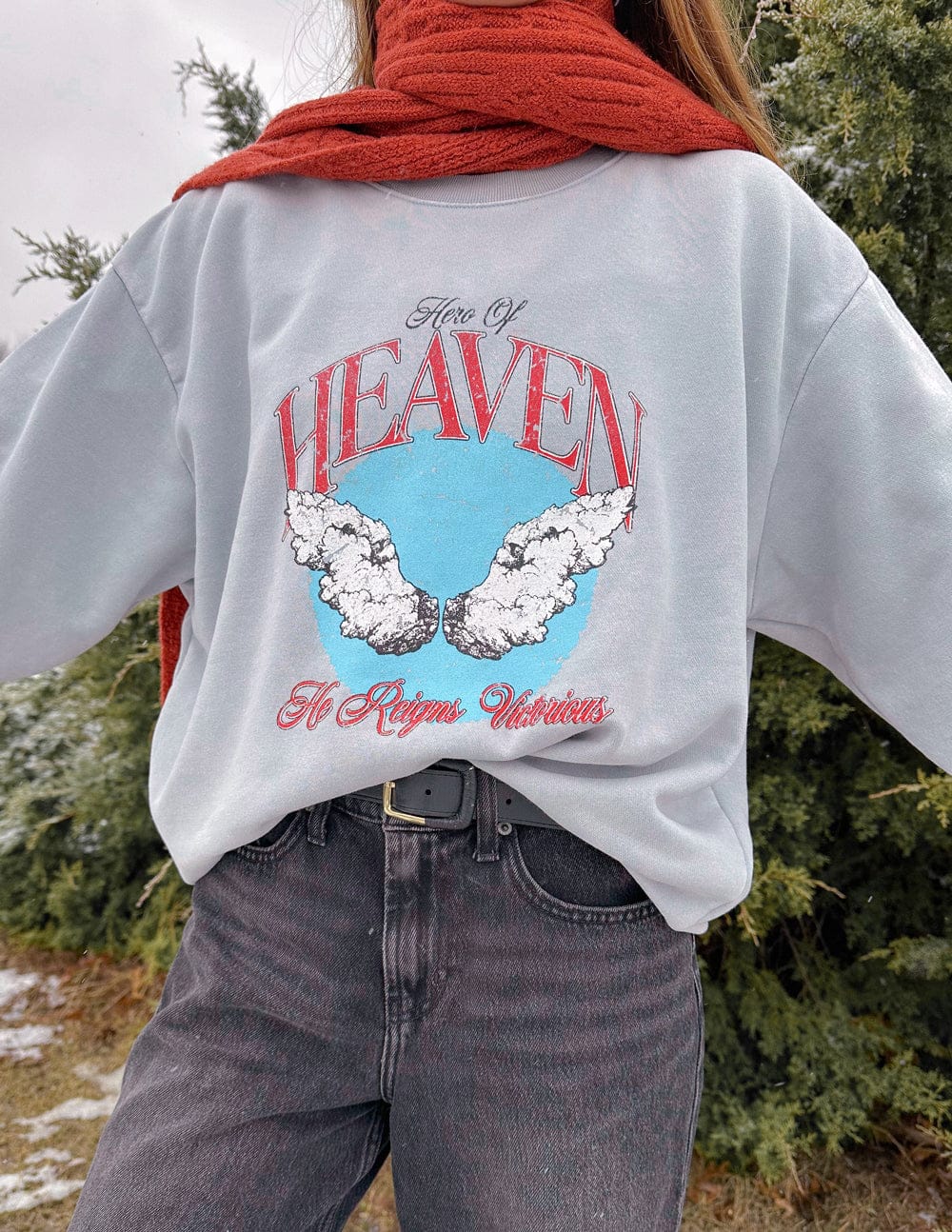 Hero of Heaven Unisex Crewneck - A-1 Thread Vault