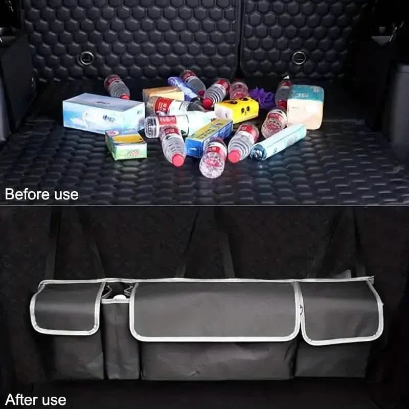 High Capacity Car Boot Back Seat Trunk Storage Bag - A-1 Thread Vault