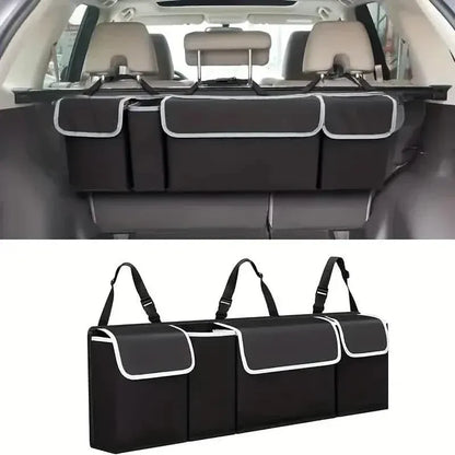 High Capacity Car Boot Back Seat Trunk Storage Bag - A-1 Thread Vault