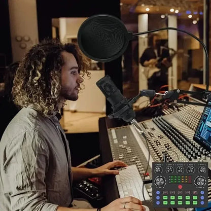 High-end Professional Podcast Equipment Kit and BM800 Condenser Microphone - A-1 Thread Vault