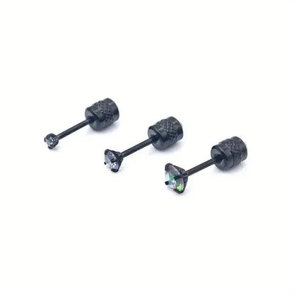 High-End Synthetic Zirconia Earrings - A-1 Thread Vault