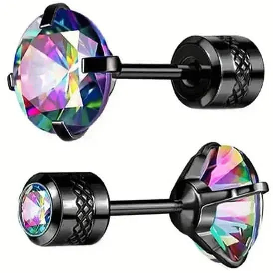 High-End Synthetic Zirconia Earrings - A-1 Thread Vault