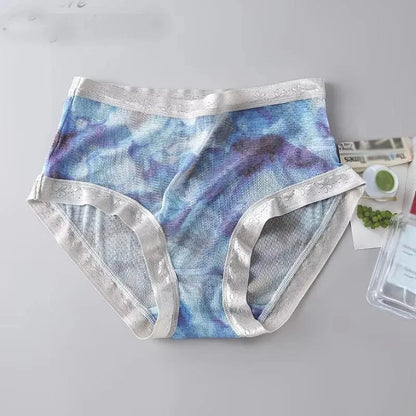High-grade 100% mesh silk women's briefs Summer Autumn Double bottom breathable, mulberry silk underwear - A-1 Thread Vault