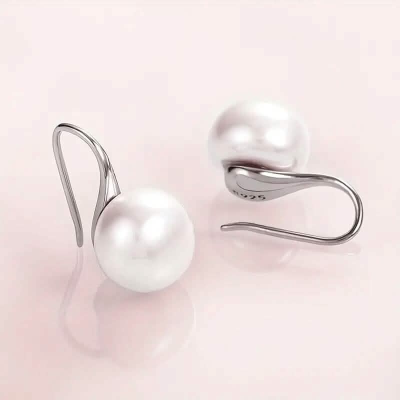 High-Heeled Shoes Pearl Earrings - A-1 Thread Vault