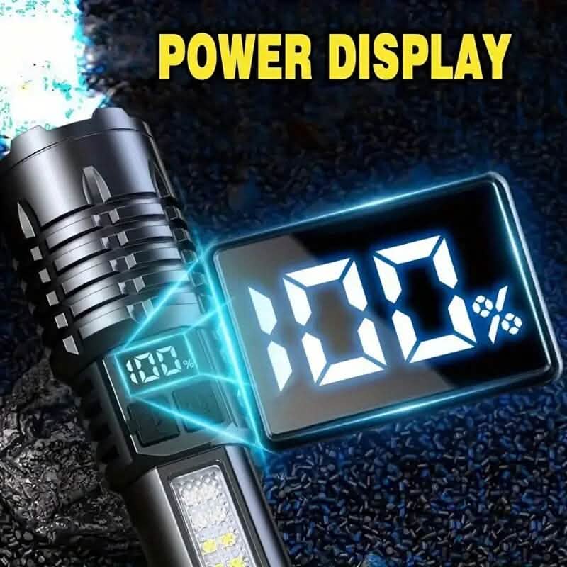 High Lumens Rechargeable LED Flashlights with Built In Battery - A-1 Thread Vault