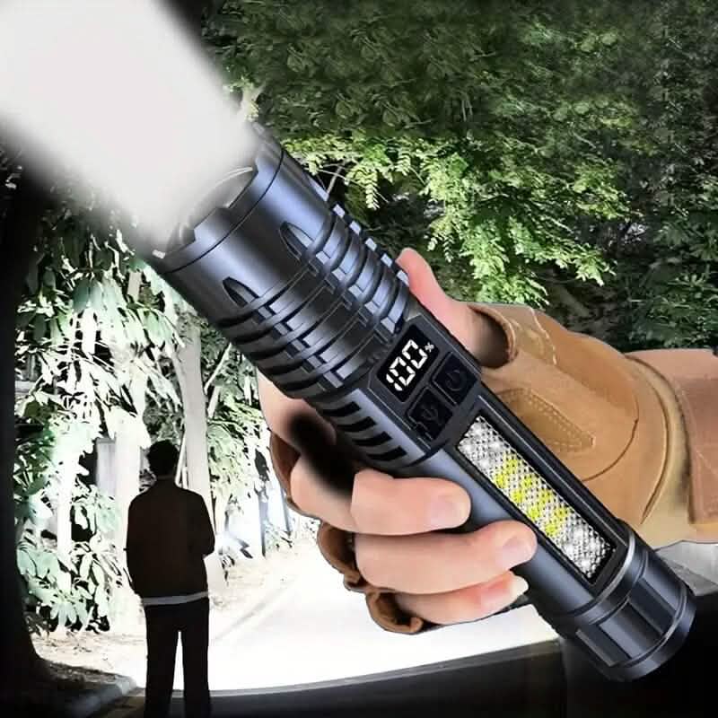 High Lumens Rechargeable LED Flashlights with Built In Battery - A-1 Thread Vault