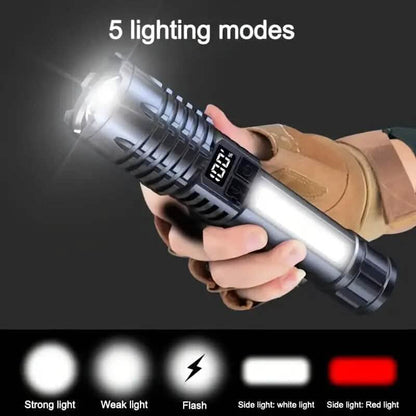 High Lumens Rechargeable LED Flashlights with Built In Battery - A-1 Thread Vault