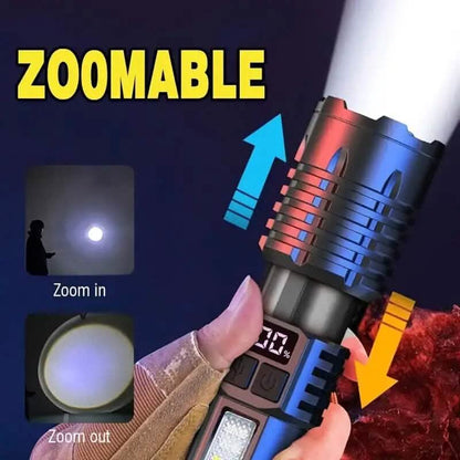 High Lumens Rechargeable LED Flashlights with Built In Battery - A-1 Thread Vault