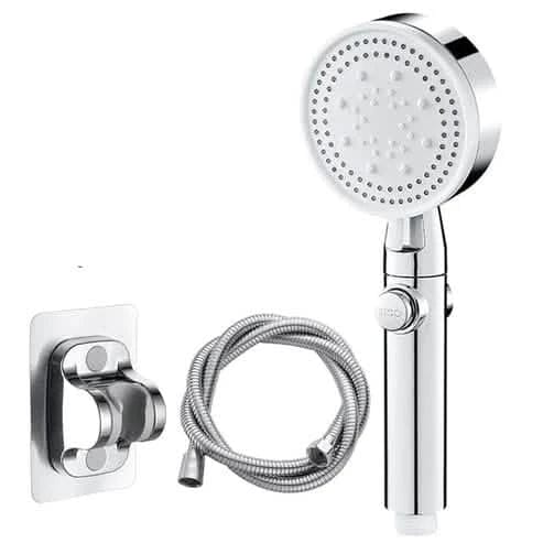 High-Pressure Shower Head 5-Modes Adjustable Faucet Aerator Water Saving - A-1 Thread Vault