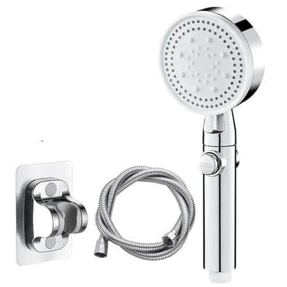 High-Pressure Shower Head 5-Modes Adjustable Faucet Aerator Water Saving - A-1 Thread Vault