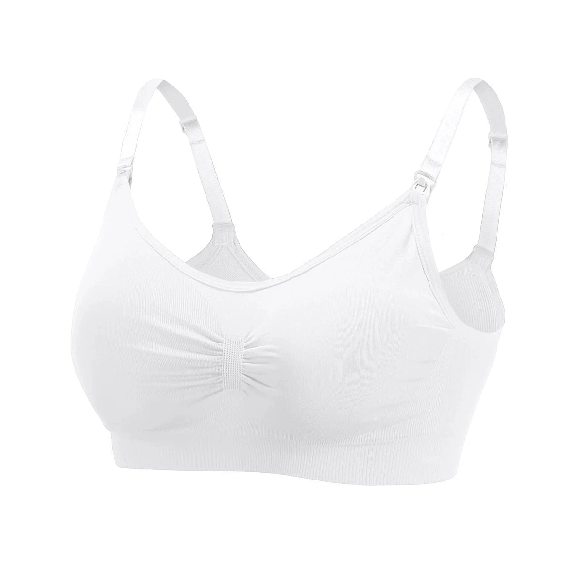 High Quality Maternity Nursing Bras Cotton Breastfeeding Pregnant Underwear Seamless Large Size Breathable Bra Push Up - A-1 Thread Vault