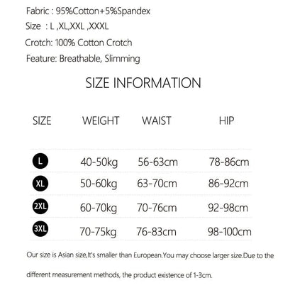 High Waist Cotton Women Panties Body Shaper Underwear Soft Sexy Ladies Slimming Briefs Breathable Female Lingerie Plus Size 3XL - A-1 Thread Vault