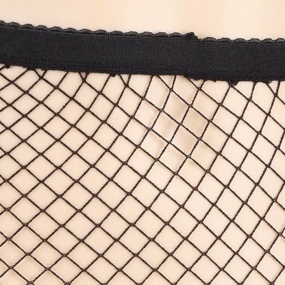 High Waist Pantyhose Stretchy Mesh Hollow Out Stockings - A-1 Thread Vault