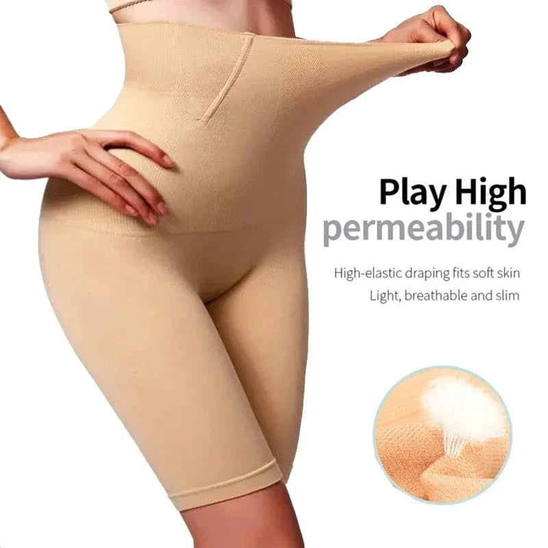 High Waist Trainer Panties Shapewear for Women Tummy Control Hip Butt Lifter Shorts Slimming Sheath Ladies Mid Thigh Body Shaper - A-1 Thread Vault