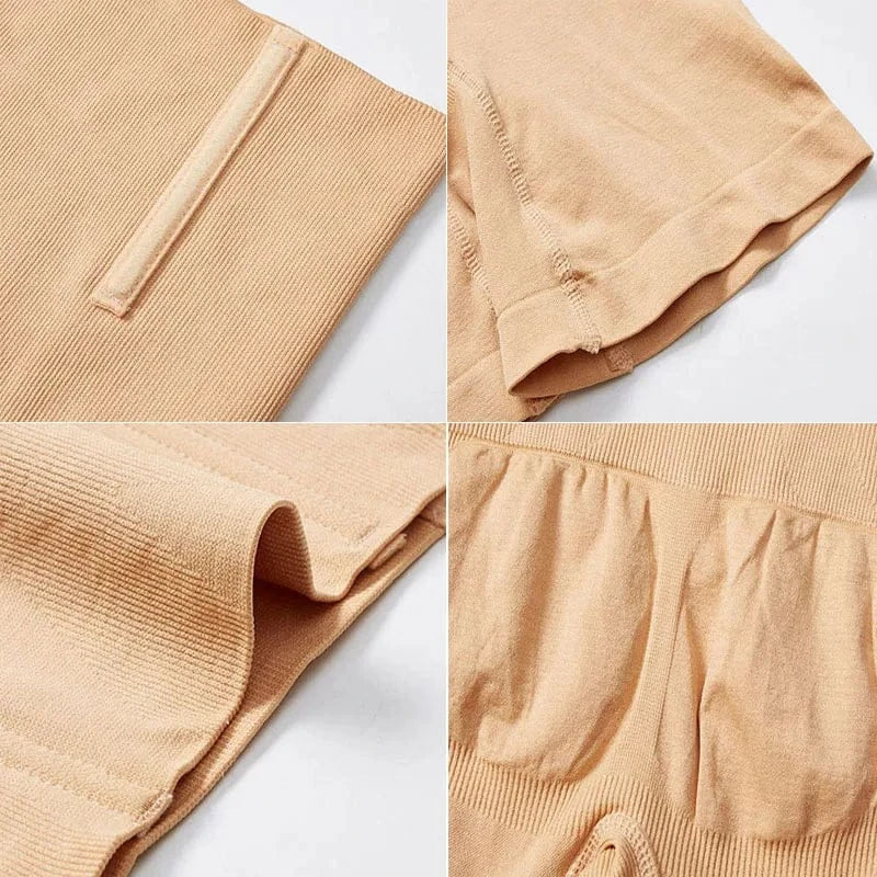 High Waist Trainer Panties Shapewear for Women Tummy Control Hip Butt Lifter Shorts Slimming Sheath Ladies Mid Thigh Body Shaper - A-1 Thread Vault