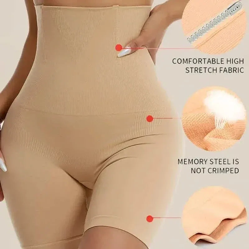 High Waist Tummy Control Shaping Panties - A-1 Thread Vault