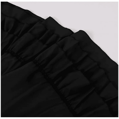 High Waist Victorian Ruffled Skirt – Gothic Steampunk - A-1 Thread Vault