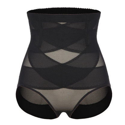 High Waisted Body Shaper X-shaped Girdles Tummy Control Shapewear Panties Slimming Waist Trainer Butt Lifter Underwear Shapers - A-1 Thread Vault