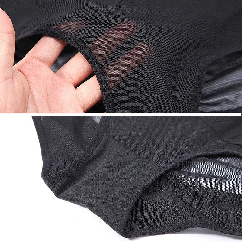 High Waisted Body Shaper X-shaped Girdles Tummy Control Shapewear Panties Slimming Waist Trainer Butt Lifter Underwear Shapers - A-1 Thread Vault