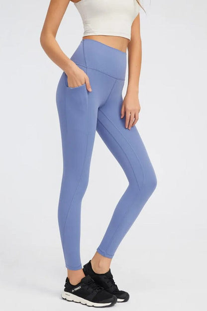 High Waisted Leggings with Pockets - A-1 Thread Vault