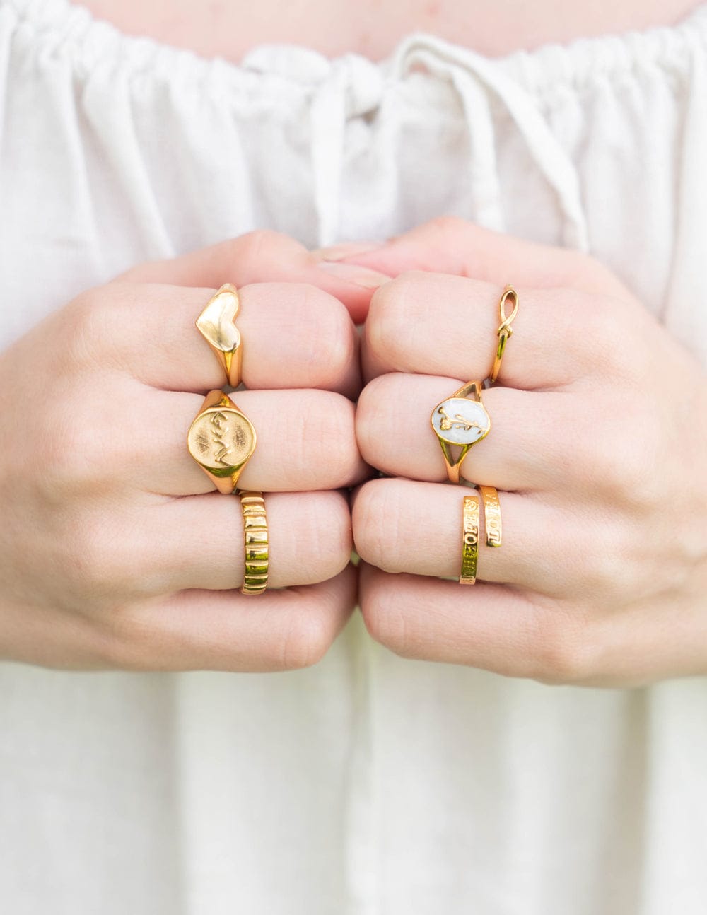 Highs and Lows Signet Ring - A-1 Thread Vault