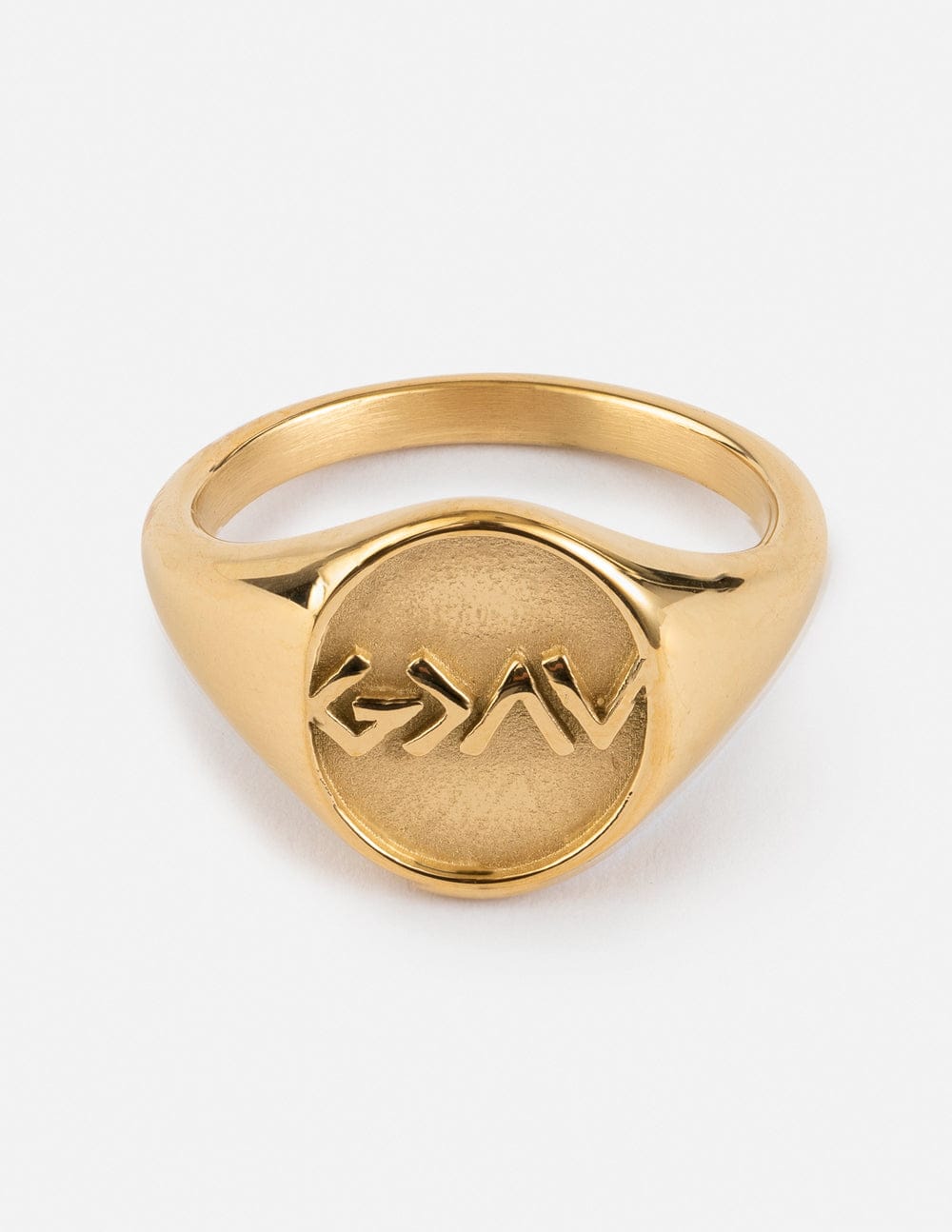 Highs and Lows Signet Ring - A-1 Thread Vault