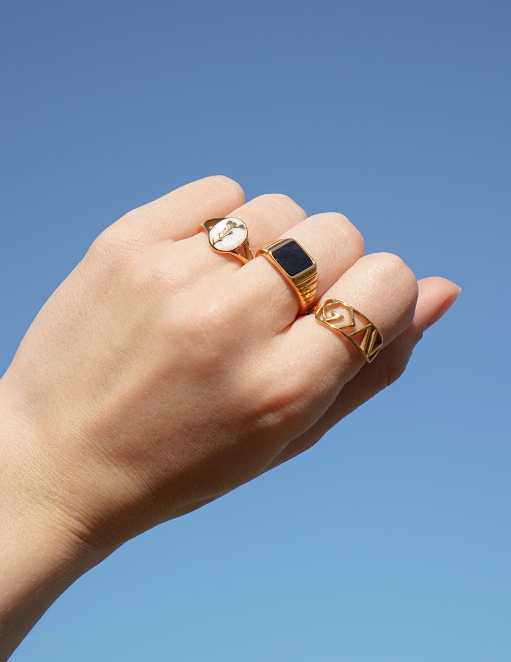 Highs and Lows Statement Ring - A-1 Thread Vault