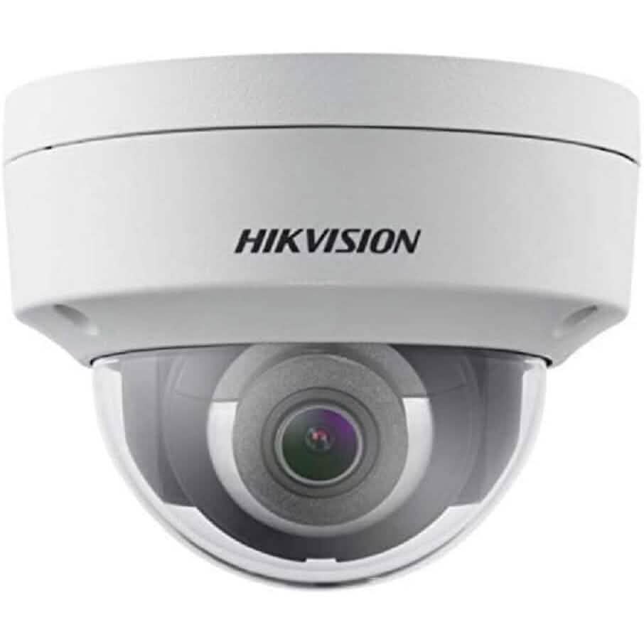 Hikvision 4MP IP Vandal Dome EXIR Fixed 2.8mm Lens True WDR Network Camera (Refurbished) - A-1 Thread Vault
