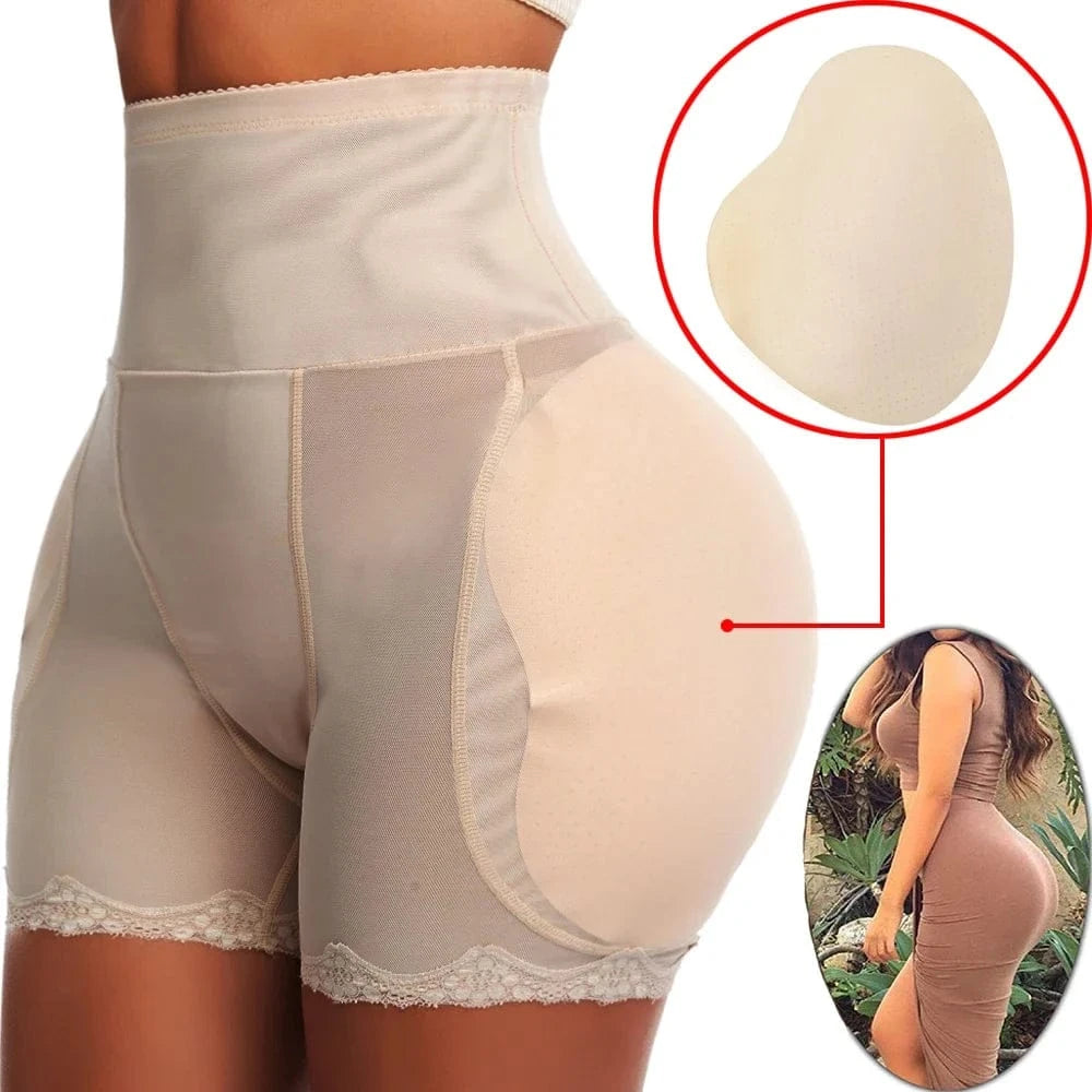 Hip Shapewear Panties Women Butt Lifter Shaper Panties Sexy Body Shaper Push Up Panties Hip Enahncer Shapewear with Pads - A-1 Thread Vault