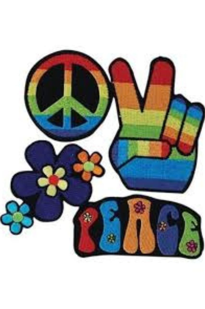 Hippie Embroidered Appliques - A-1 Thread Vault
