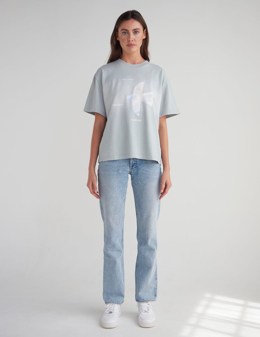 His Love Endures Forever Heavyweight Tee - A-1 Thread Vault