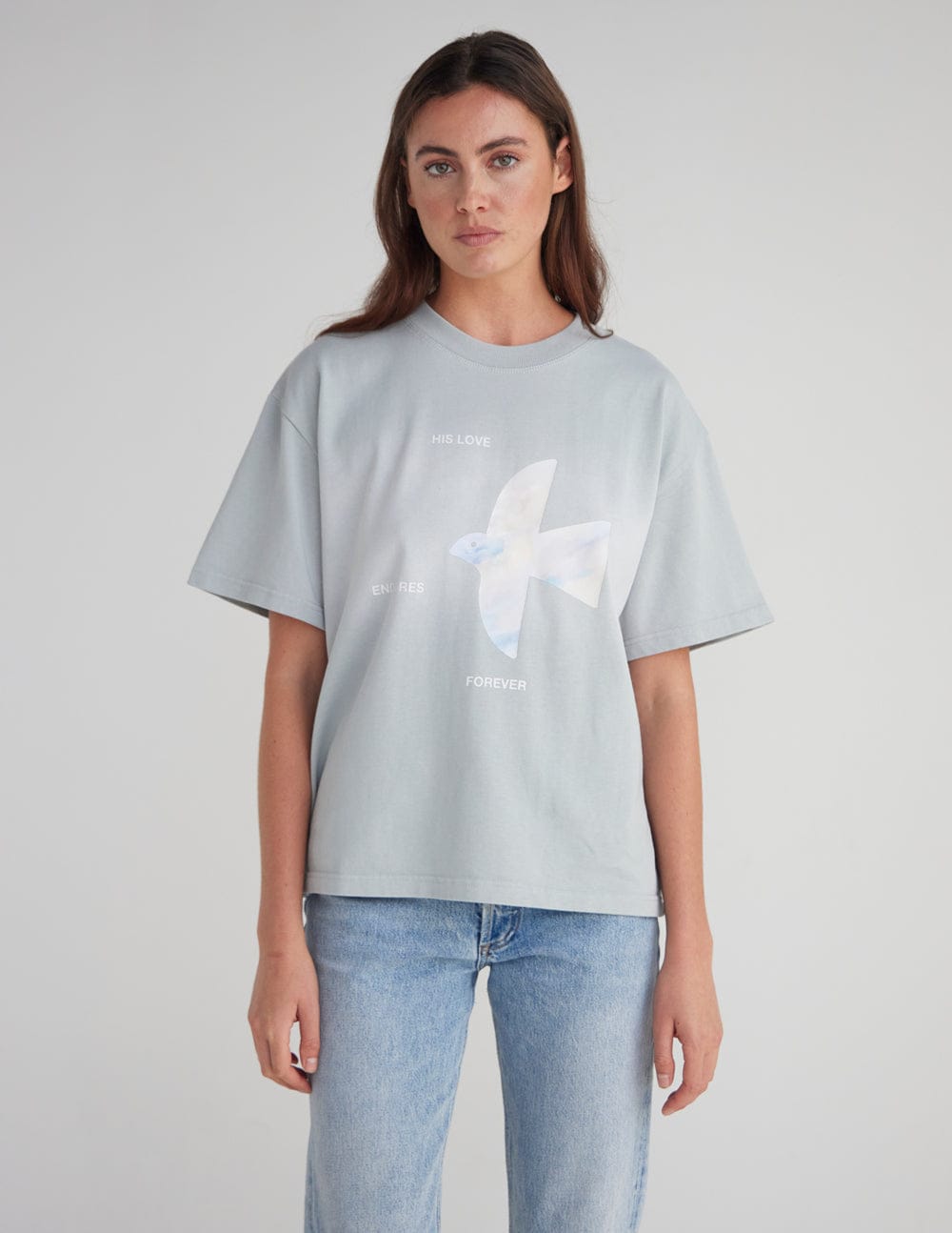 His Love Endures Forever Heavyweight Tee - A-1 Thread Vault