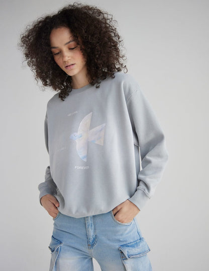 His Love Endures Forever Unisex Crewneck - A-1 Thread Vault