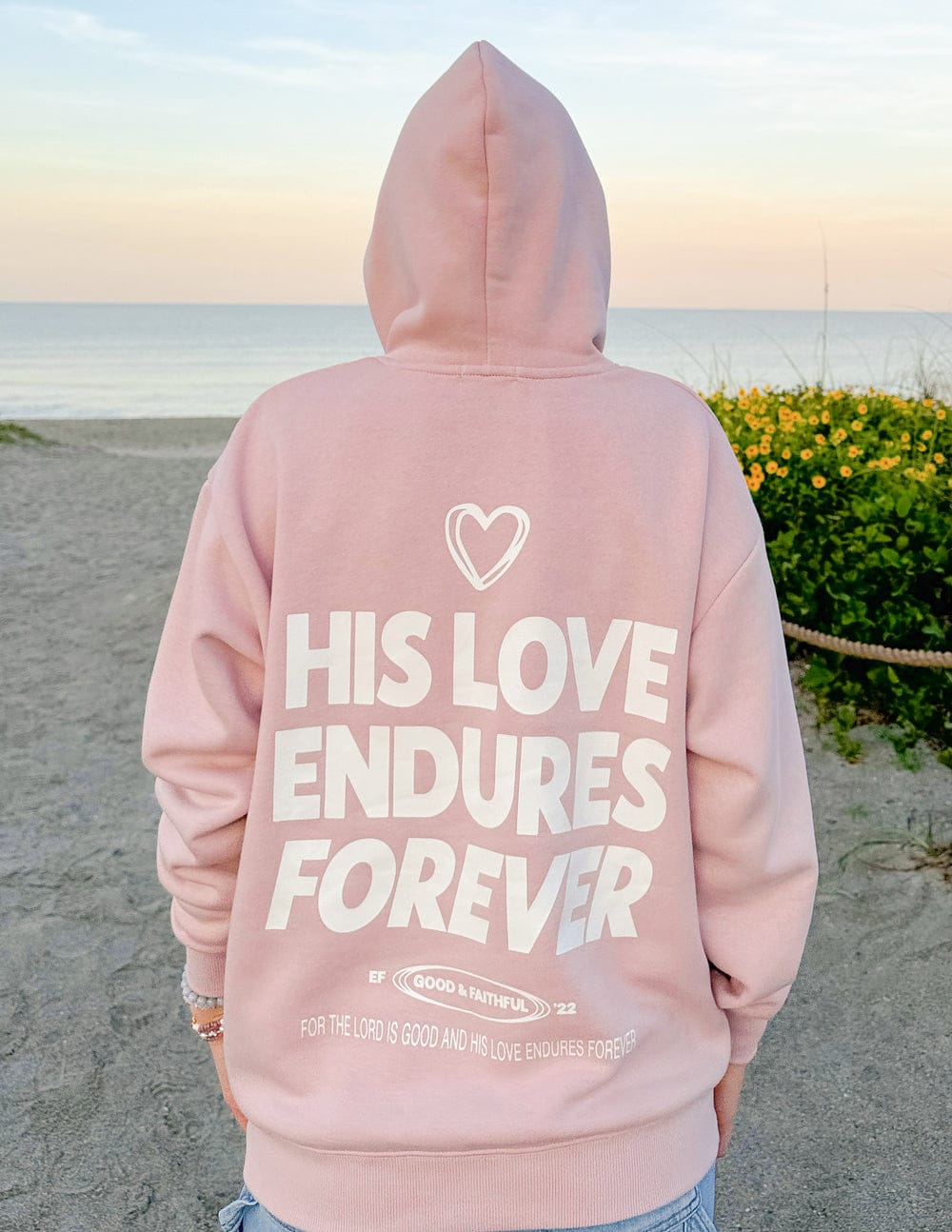 His Love Endures Forever Unisex Hoodie - A-1 Thread Vault