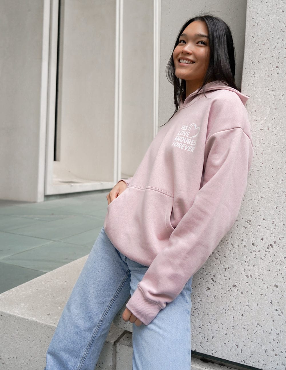 His Love Endures Forever Unisex Hoodie - A-1 Thread Vault