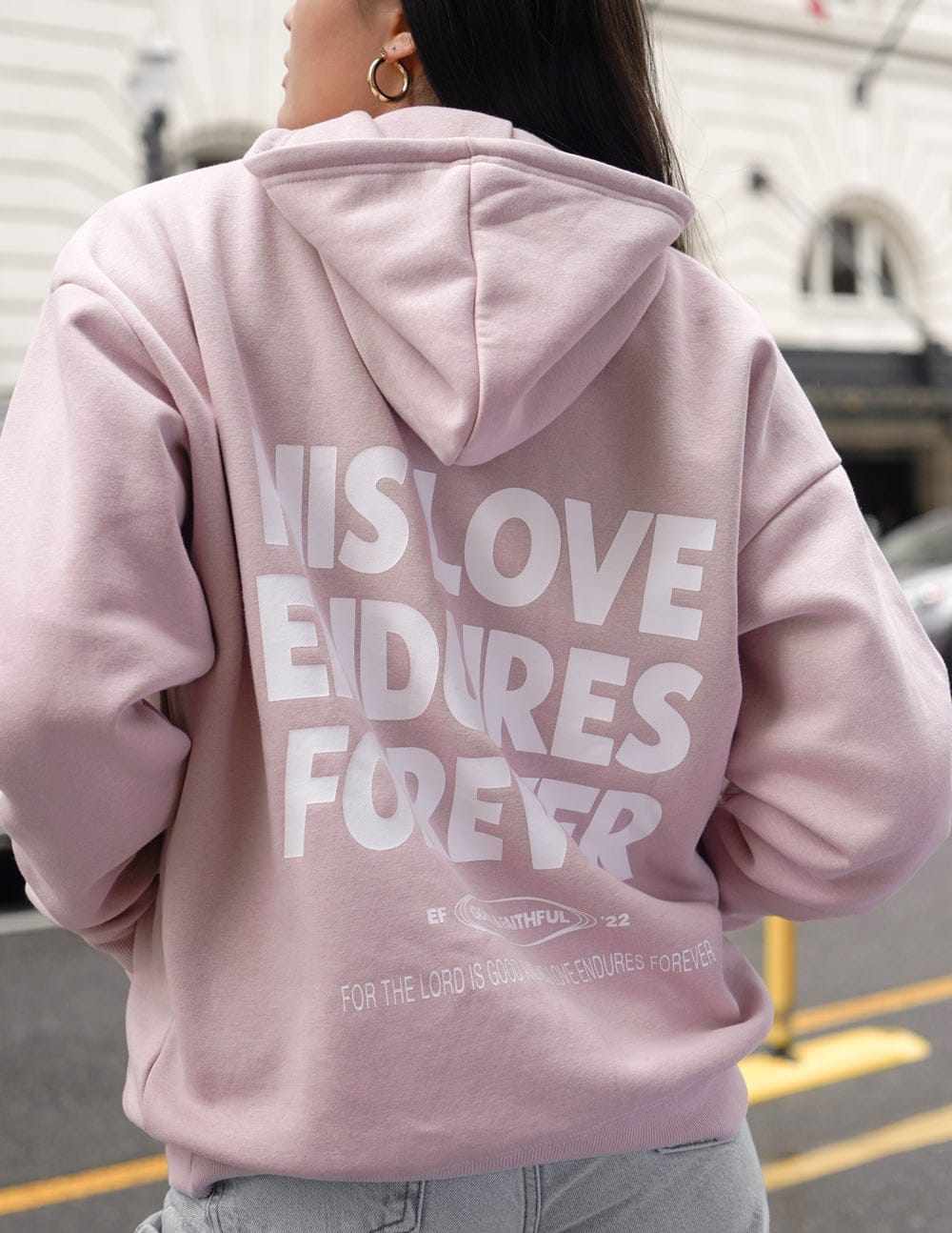 His Love Endures Forever Unisex Hoodie - A-1 Thread Vault
