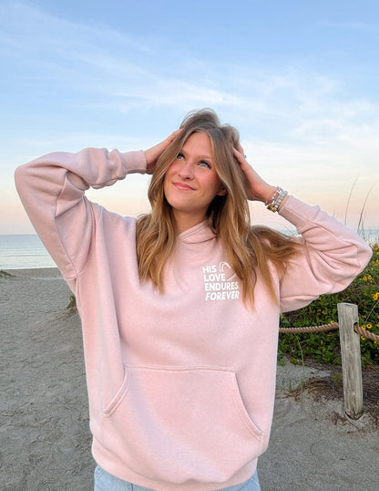His Love Endures Forever Unisex Hoodie - A-1 Thread Vault