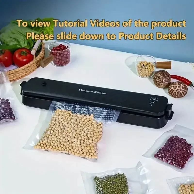 Home Automatic Food Sealer System-Dual Mode (Sealed & Vacuum) - A-1 Thread Vault