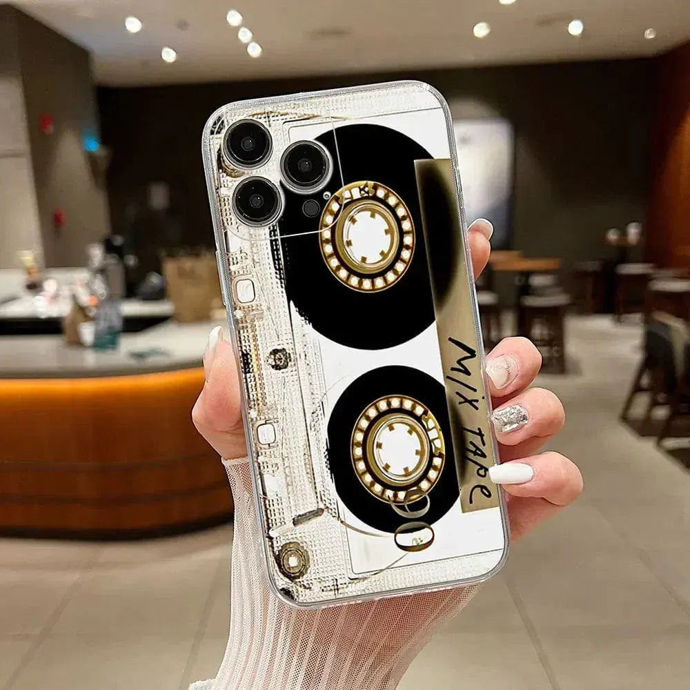 Hot Classical Old Cassette Tape iPhone Case - A-1 Thread Vault