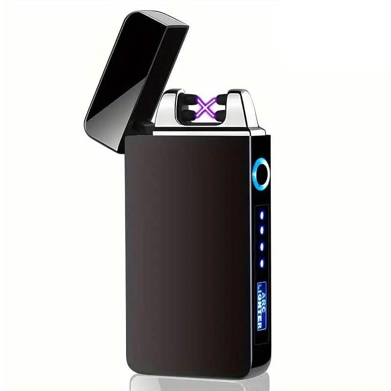 Hot Electric Windproof Metal Lighter - A-1 Thread Vault