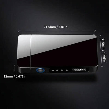 Hot Electric Windproof Metal Lighter - A-1 Thread Vault