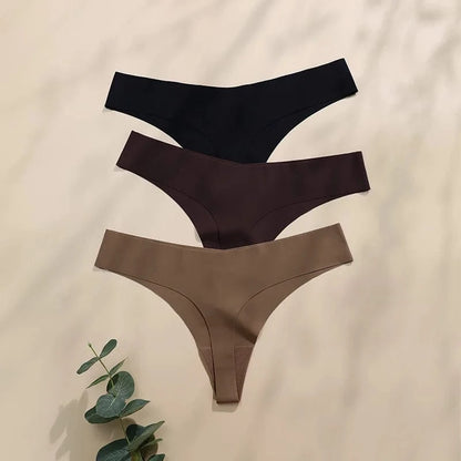 Hot Sale High Quality Latest Design Us Size Stylish Solid Ice Silk Seamless Wireless Bras And Women Underwear Set - A-1 Thread Vault