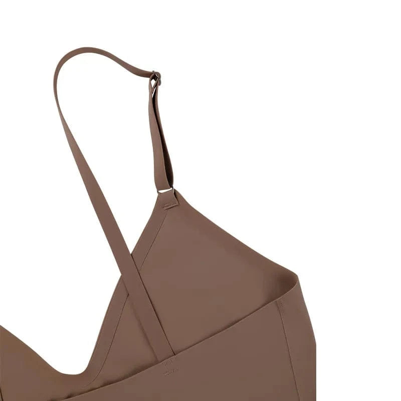 Hot Sale High Quality Latest Design Us Size Stylish Solid Ice Silk Seamless Wireless Bras And Women Underwear Set - A-1 Thread Vault