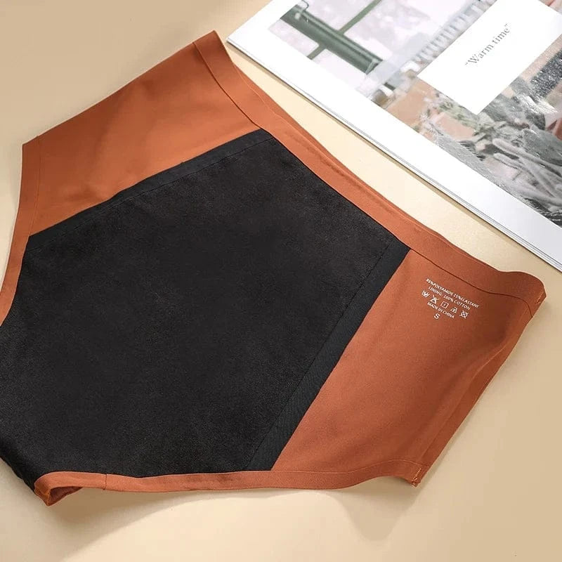 Hot Sale Mid-Rise Seamless Menstrual Period Panties 4 Layers Absorbent Leak Proof Culotte Lengthened Menstrual Panties - A-1 Thread Vault