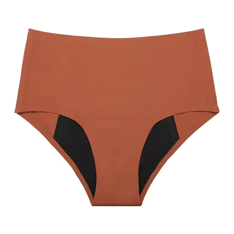 Hot Sale Mid-Rise Seamless Menstrual Period Panties 4 Layers Absorbent Leak Proof Culotte Lengthened Menstrual Panties - A-1 Thread Vault