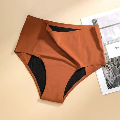 Hot Sale Mid-Rise Seamless Menstrual Period Panties 4 Layers Absorbent Leak Proof Culotte Lengthened Menstrual Panties - A-1 Thread Vault